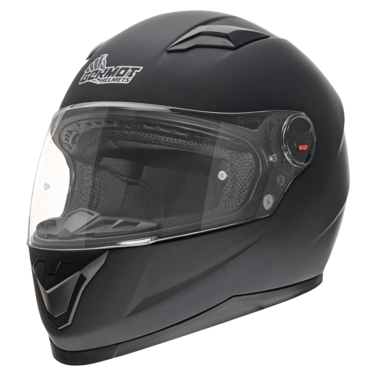 Germot full-face helmet GM 320, matt black