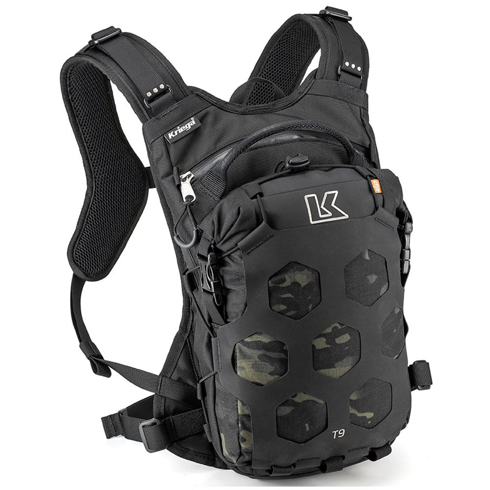 Kriega Trail 9 Backpack Multicam Black