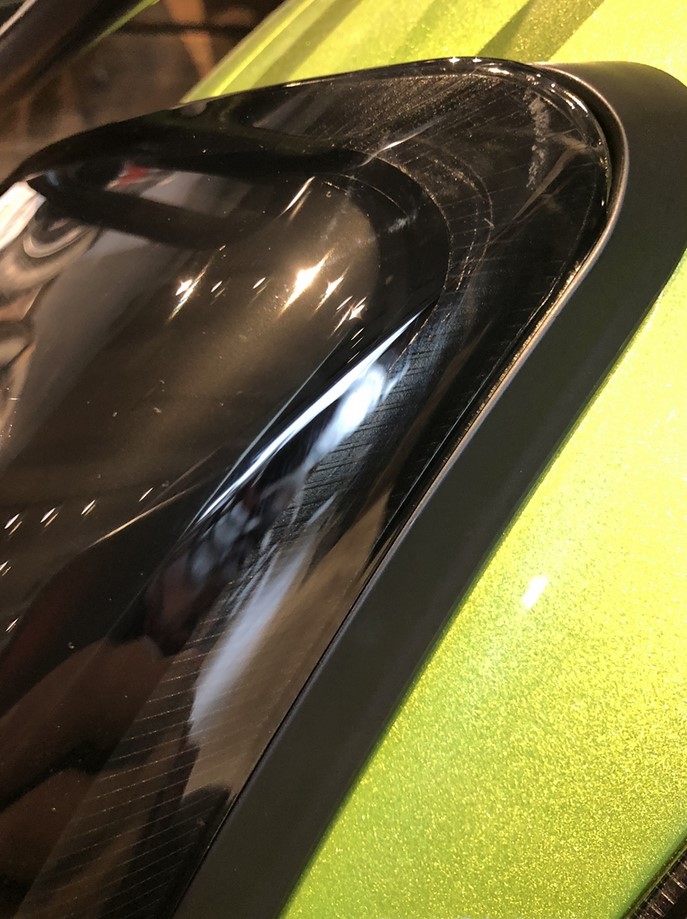 Frame rear light conversion for Vespa GTS/​GTS Super/​GTV 125-300ccm ('14-'18), matt black