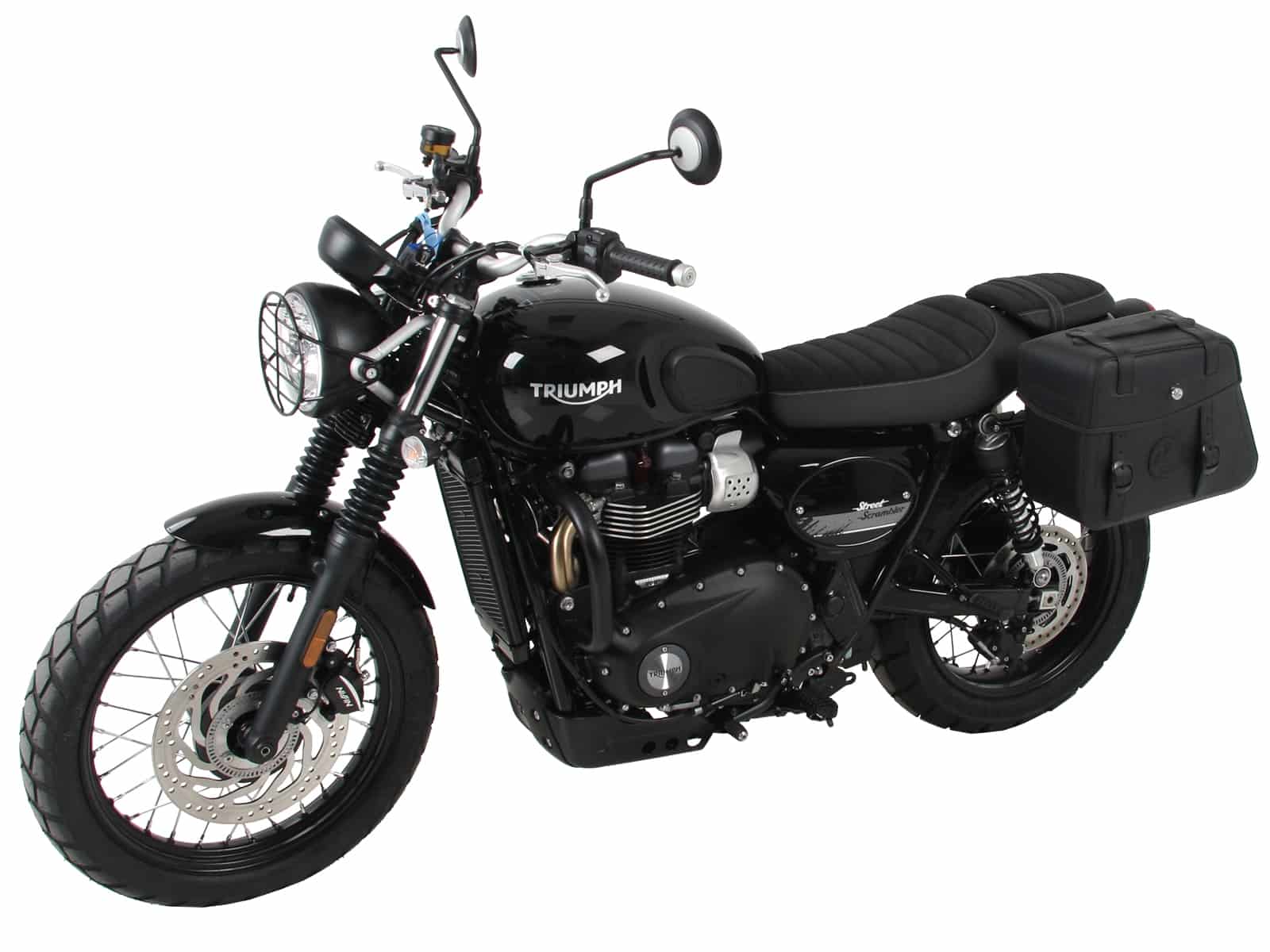 C-Bow side carrier left for Triumph Street Srcambler (17-) Hepco & Becker