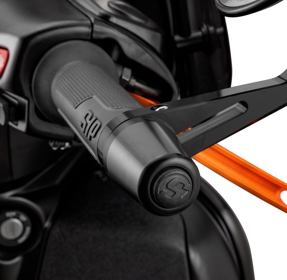Cover cap for handlebar end weights, black