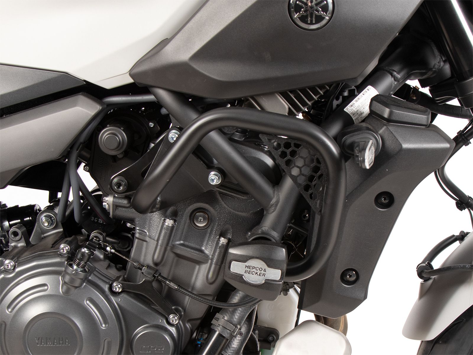Engine guard incl. protection pad for Yamaha MT-07 / Y-AMT (25- ) Hepco & Becker