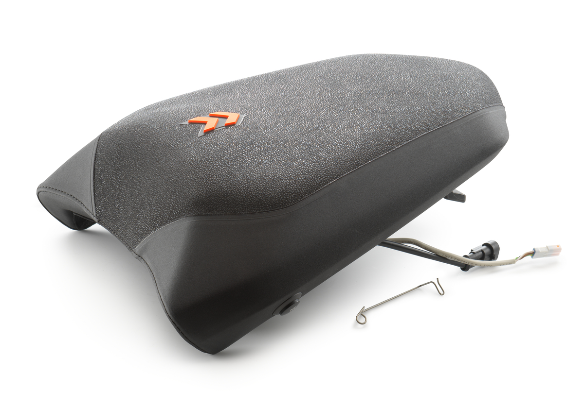 KTM Ergo pillion seat with heated seat