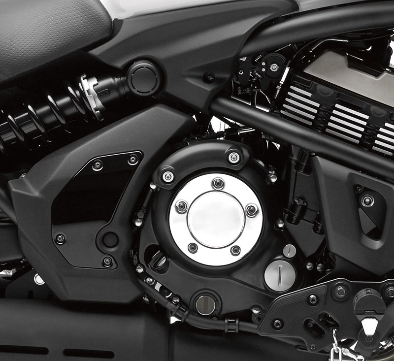 Clutch cover plate chrome plated for Vulcan S (Bj.15-19) Original Kawasaki