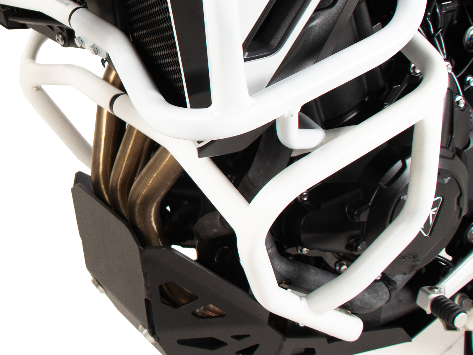 Engine guard white for Triumph Tiger 900 Rally Pro (24-) Hepco & Becker