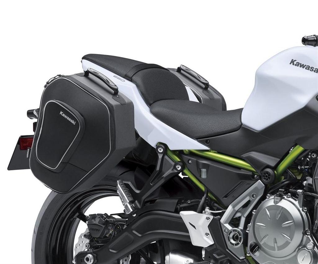 Side bags 2 x 14 liters for Kawasaki Ninja 650 / Z 650/S Original