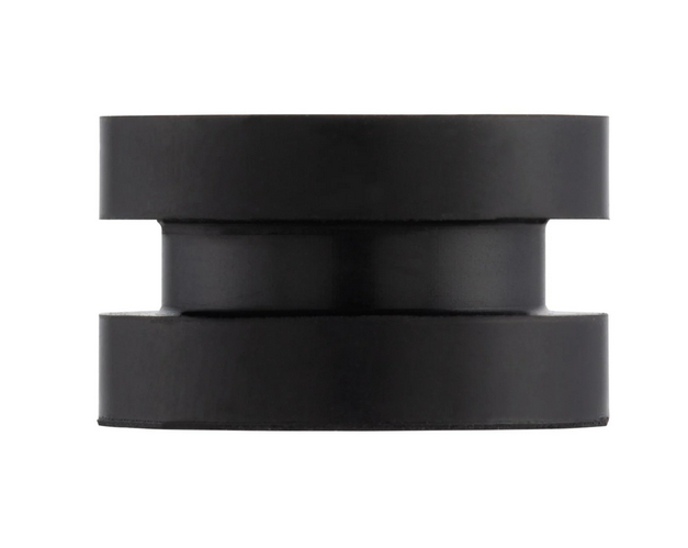 Rubber mounting flyscreen for Vespa, black
