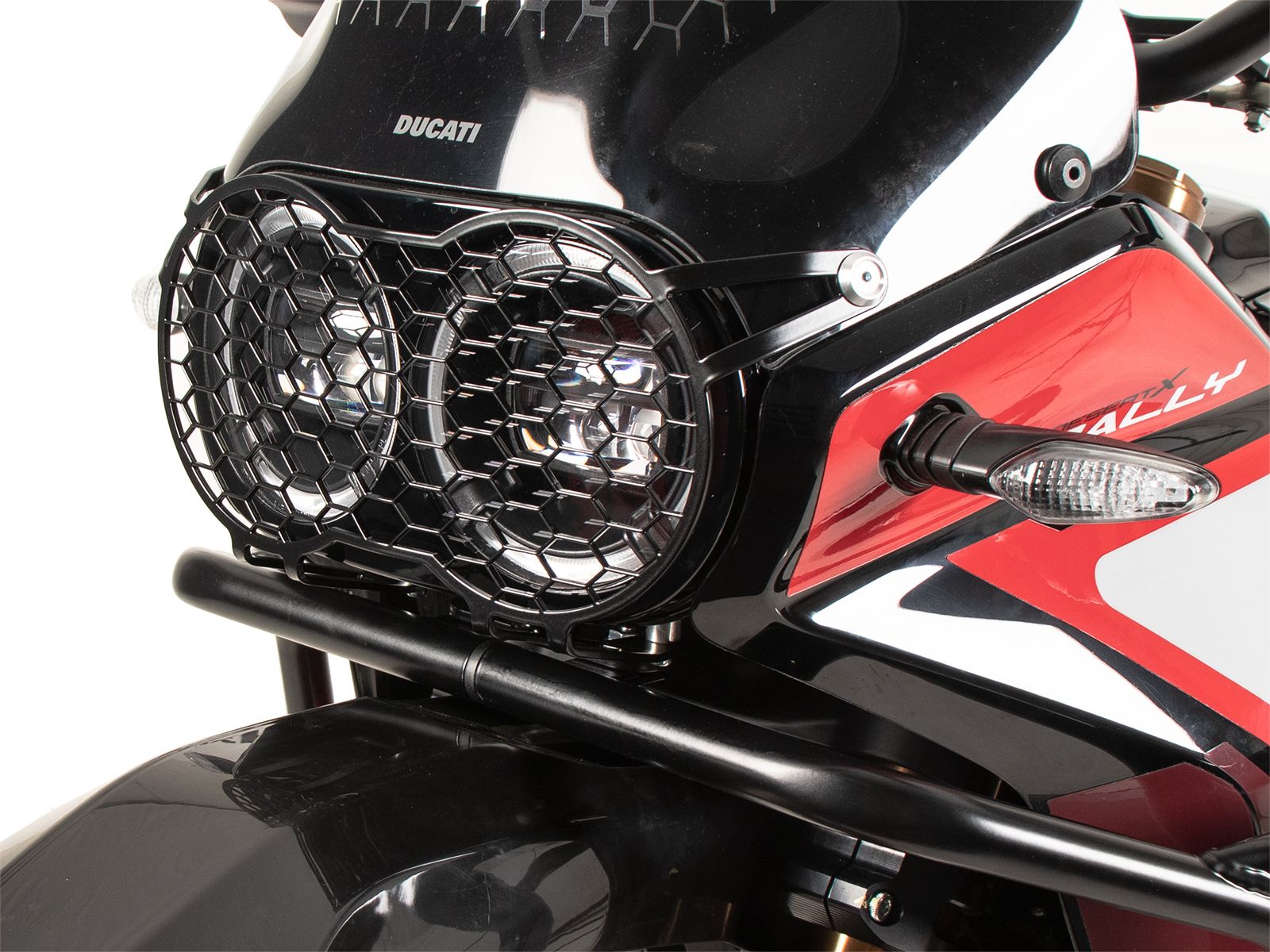 Lamp guard black for Ducati Desert X Rally (24-) Hepco & Becker