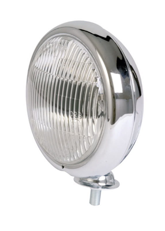 HIGHSIDER smart 4 1/2 inch fog light chrome flat housing, E-approved (1pc)