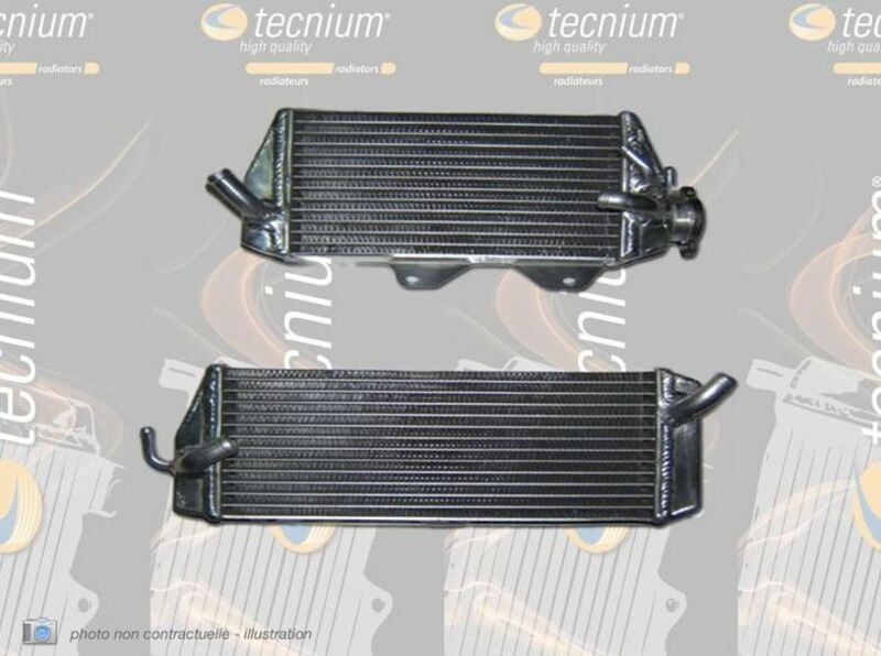 Tecnium oversize radiator left - Honda CRF450R