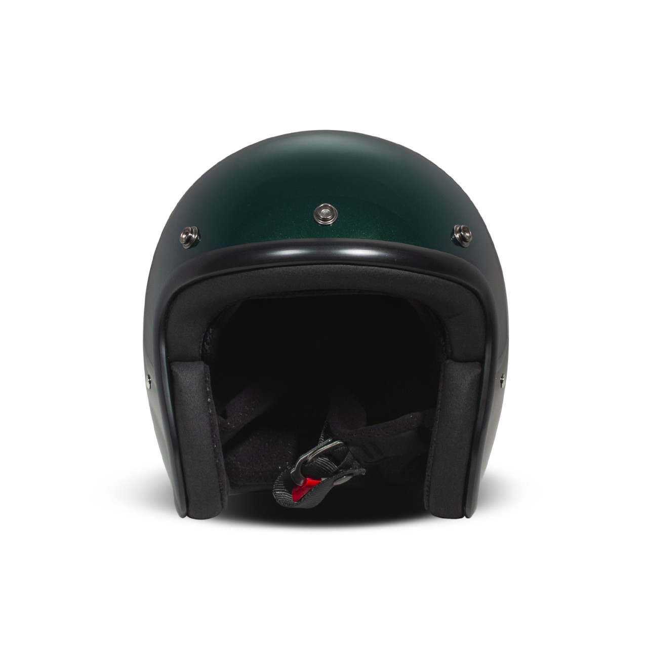 DMD Jet Helmet Retro, green, glitter, Deep Green, fiberglass, ECE 22.06
