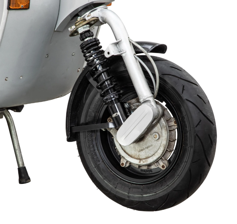 Mudguard Garelli EVO II for Vespa PX 80-200cc, carbon, carbon