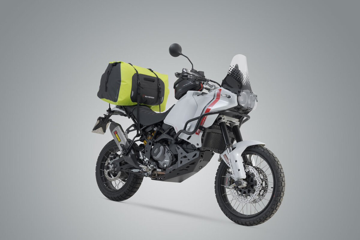 SW-Motech Drybag 600 rear bag for Triumph Tiger 1200 models (22-), signal yellow - SW Motech