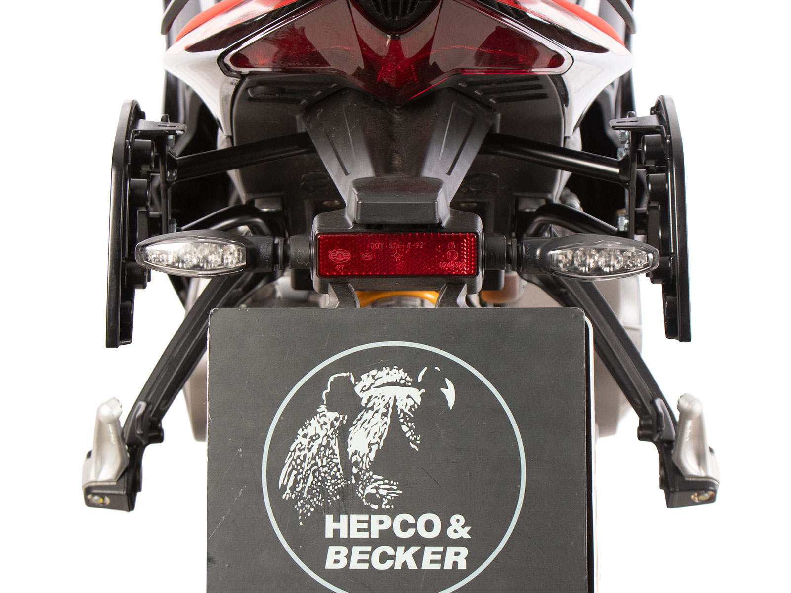 C-Bow side carrier black for Aprilia RS 660 / Factory (25-) Hepco & Becker