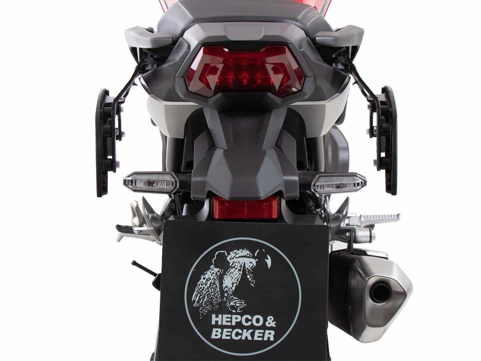 C-Bow side carrier black for Honda NC 750 X /DCT (21-) Hepco & Becker