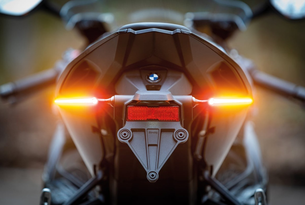 Kellermann turn signal, rear and brake light, Jetstream DF, steel, LED - Sequential, HL/HR, 12 V