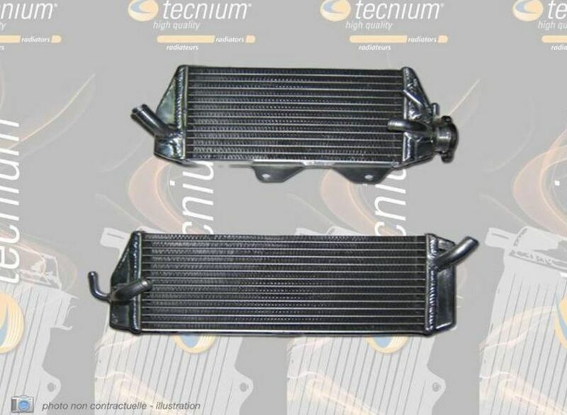 Tecnium oversize radiator left - Suzuki RM-Z450