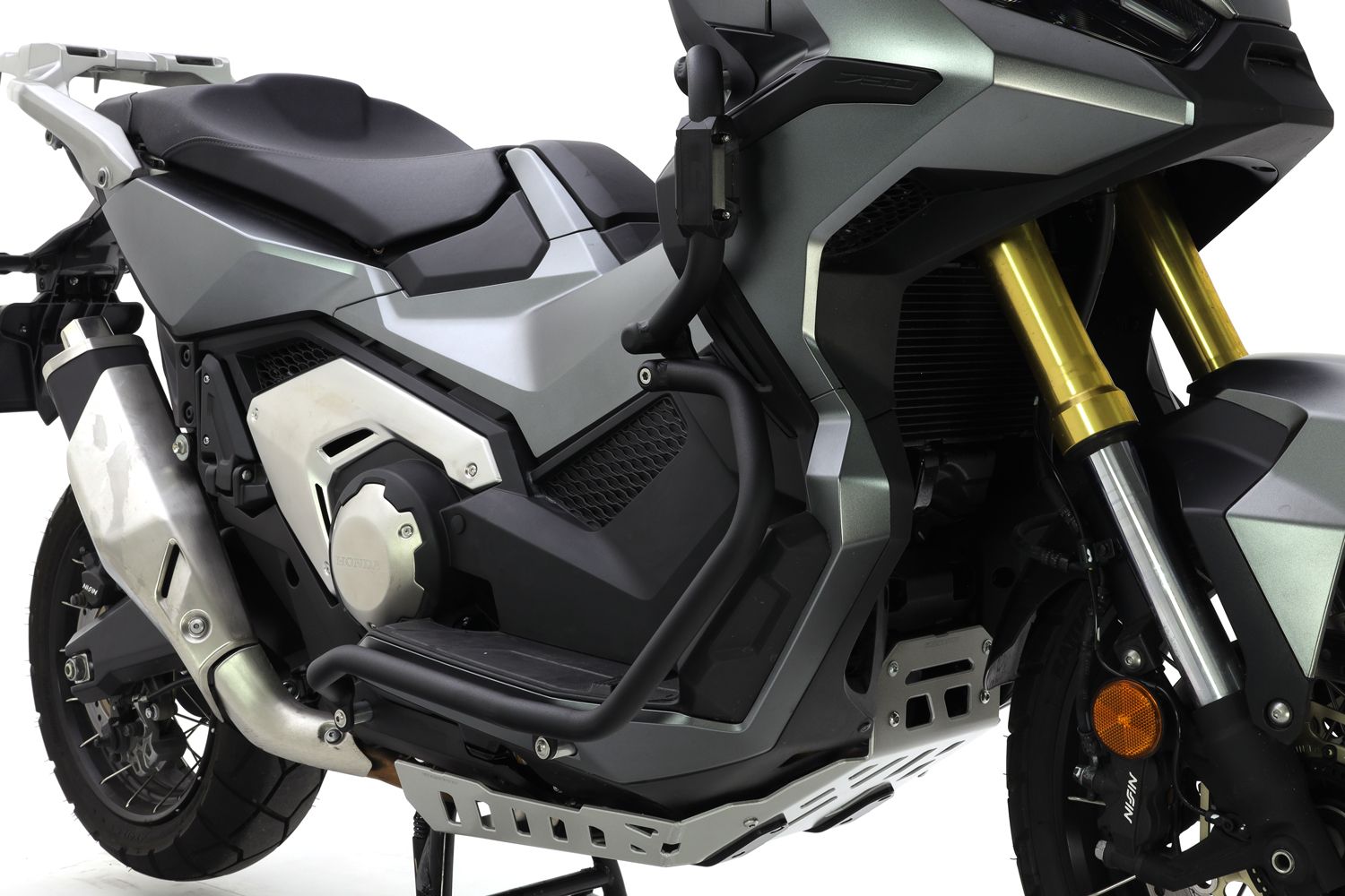 Black aluminum crash bar for Honda X-ADV (21-24) - Isotta