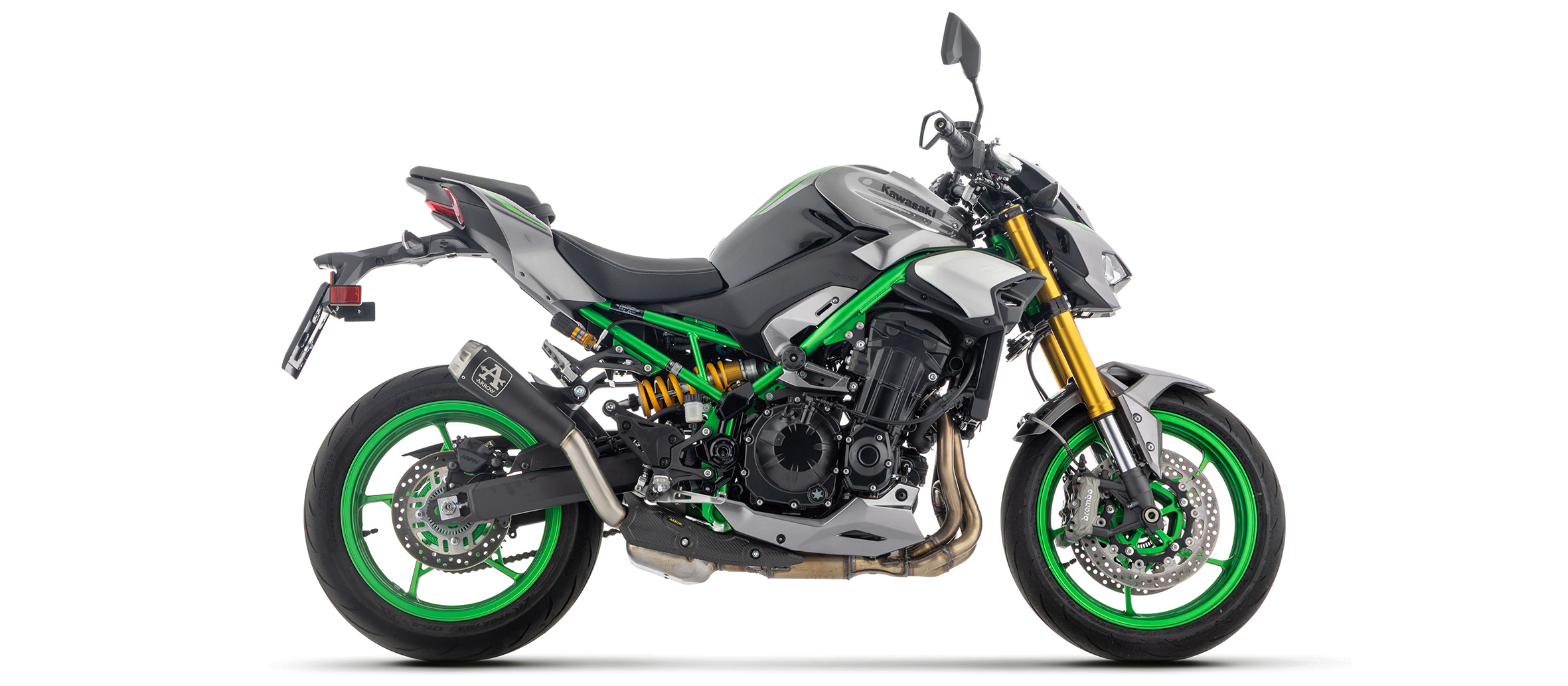 ARROW Auspuff PRO RACE Titan für Kawasaki Z900 ab Modelljahr 2025-
