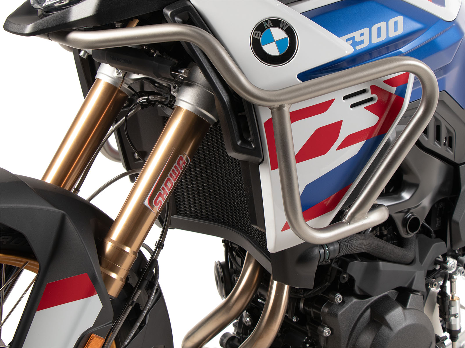 Stainless steel tank guard for BMW F 900 GS (24-) Hepco & Becker