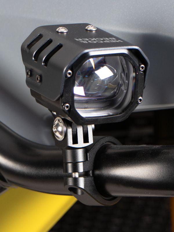 LED auxiliary headlight Nova incl. universal mounting for tube Ø25-32mm Hepco & Becker