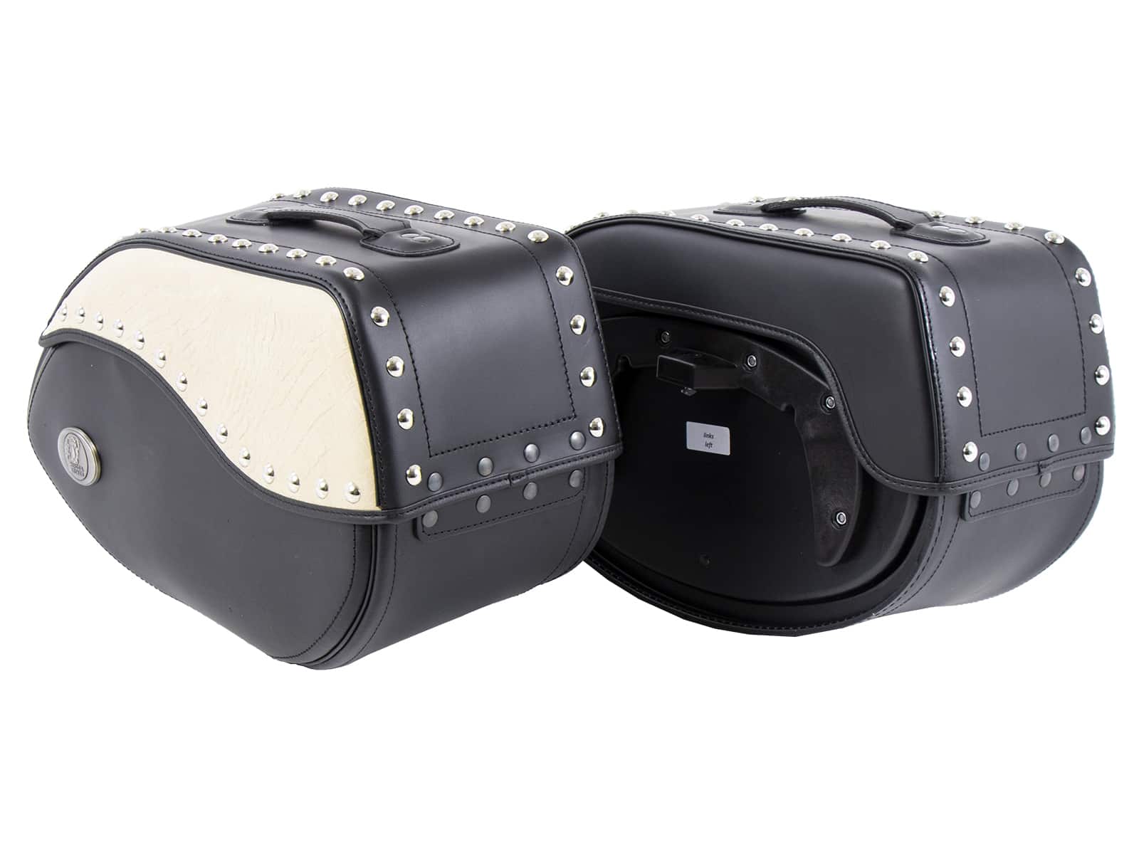 Saddlebag set Ivory for C-Bow carrier Hepco & Becker