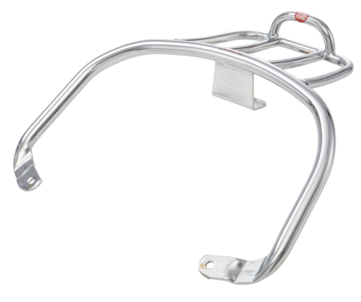 Luggage rack/socius holder chrome for Vespa Primavera/Sprint 50-150cc 2T/4T AC