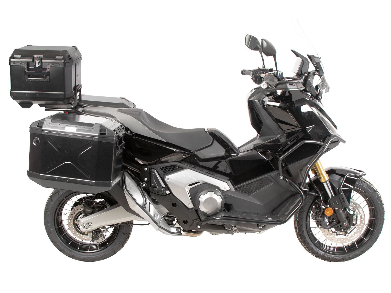 Side case carrier fixed black for Honda X-ADV (25- ) Hepco & Becker
