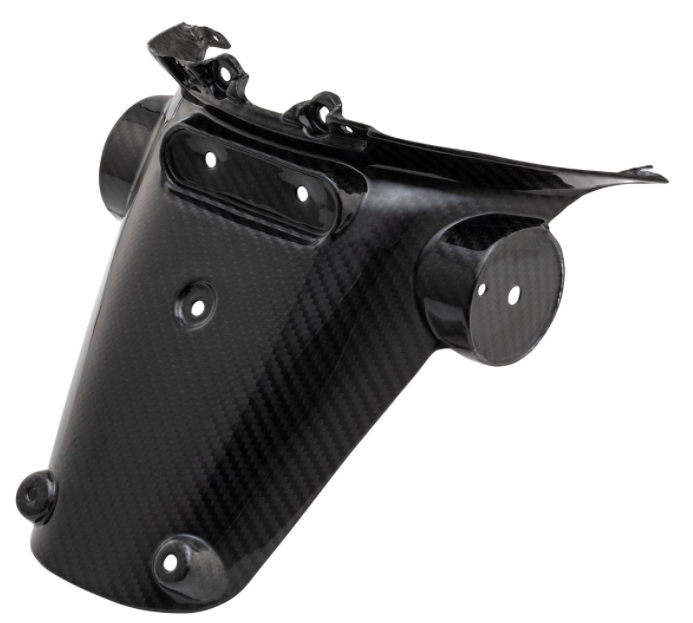 License plate holder for Vespa Primavera/Sprint 50-150cc, Carbon