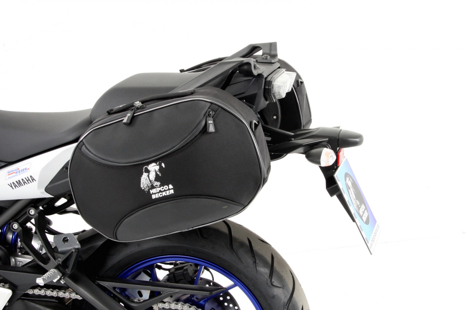 C-Bow side carrier anthracite for Yamaha MT-09 Tracer ABS (Bj.15-) Hepco & Becker