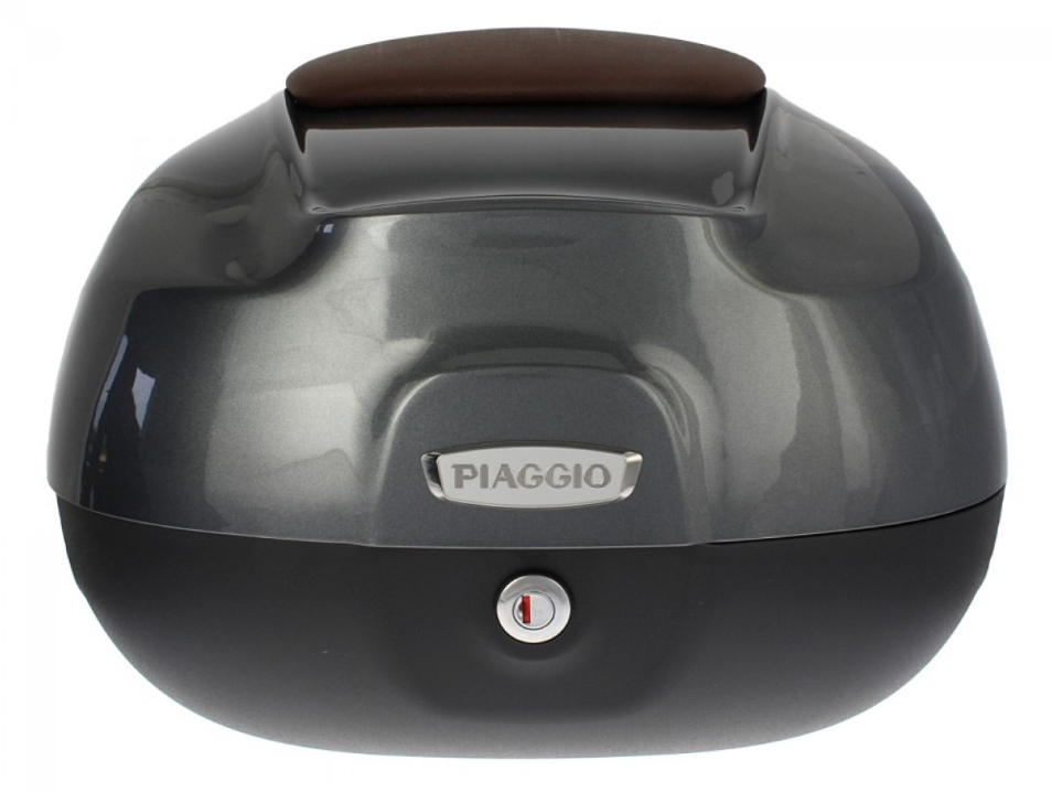 37L Top Case with Backrest for Piaggio Medley 125/150 (16-18) - Gray 798/B