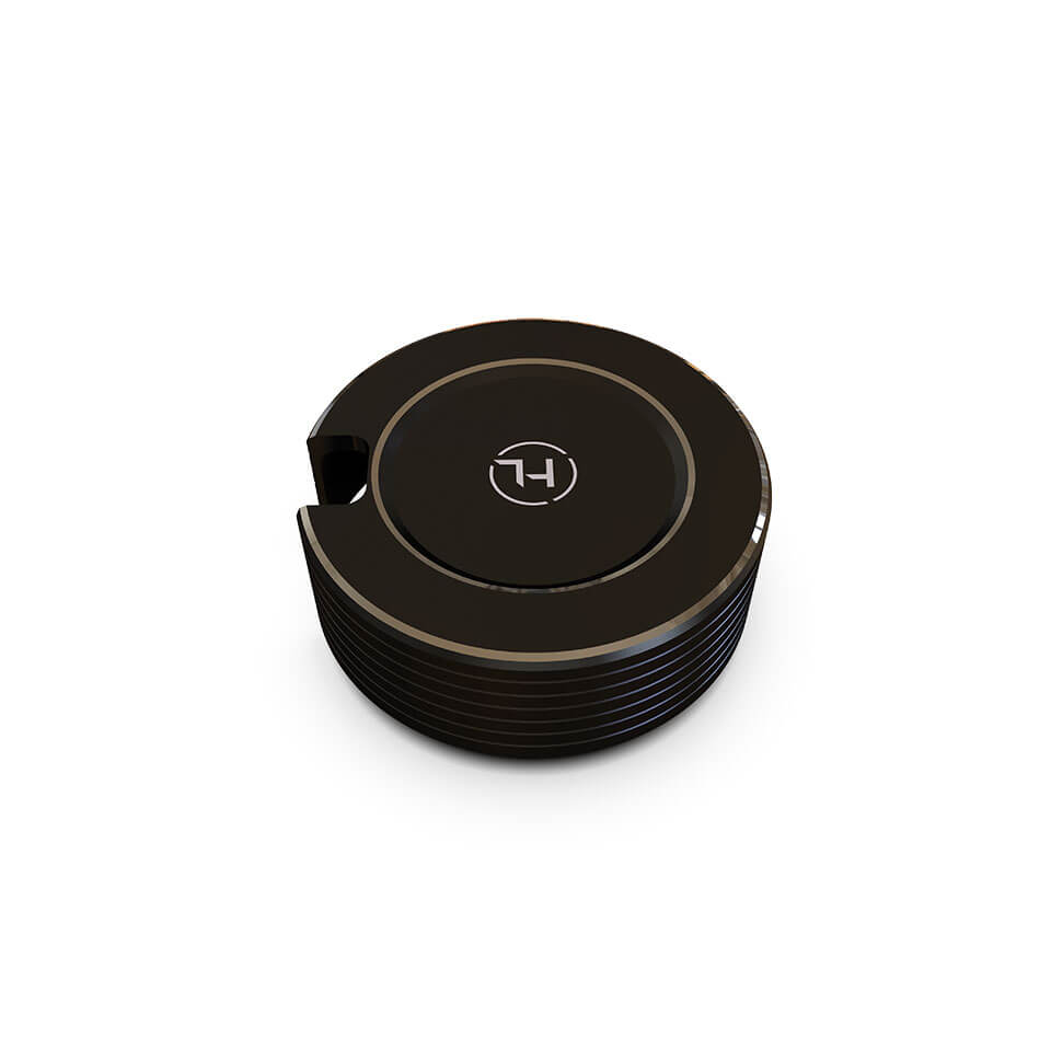 Highsider Universal CNC cap type B for the brake fluid reservoir, Ø 61 mm