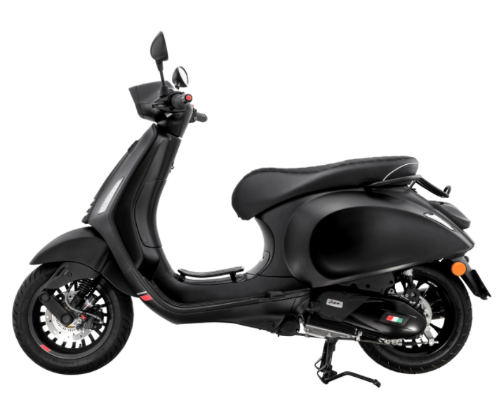 Luggage rack step through black for Vespa Primavera/Sprint 50-150ccm
