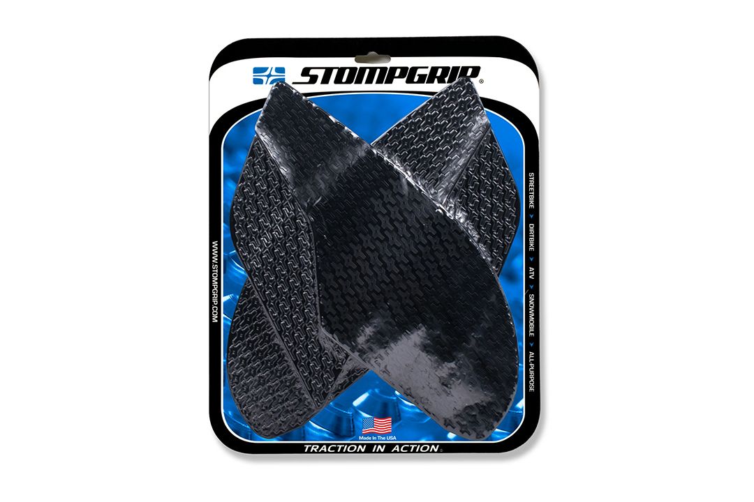 Stompgrip black Icon for Suzuki SV650 2016-22