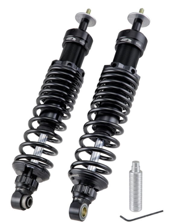 Rear shock absorber for Vespa GTS/GTS Super/GTV/GT 60/GT/GT L 125-300cc, black