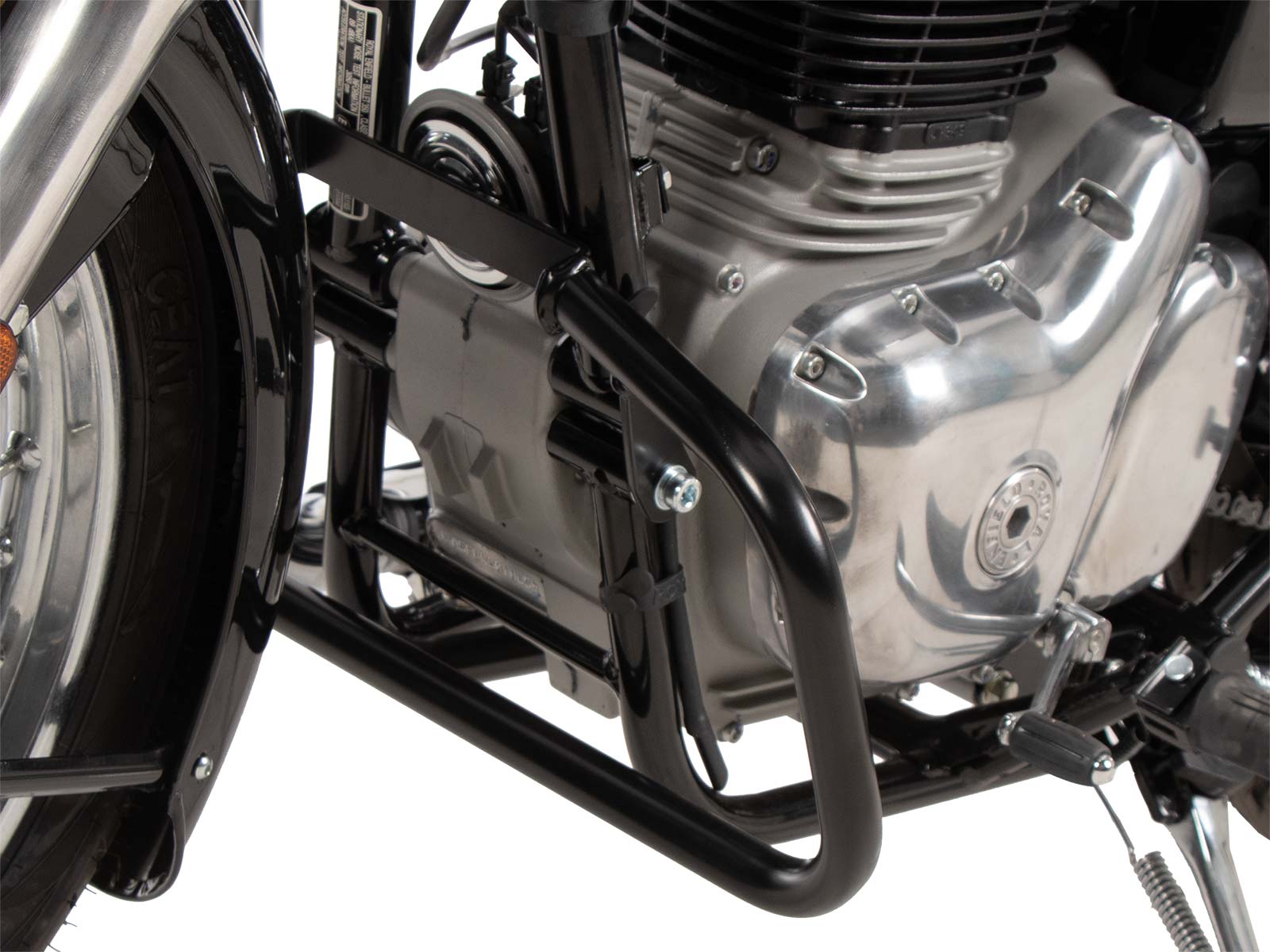 Engine guard black for Royal Enfield Bullet 350 (24-) Hepco & Becker