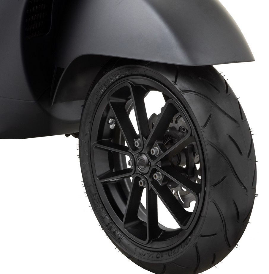 Rim front/rear 13" for Vespa GTS/GTS Super/GTV/GT 60/GT/GT L 125-300cc, black matt