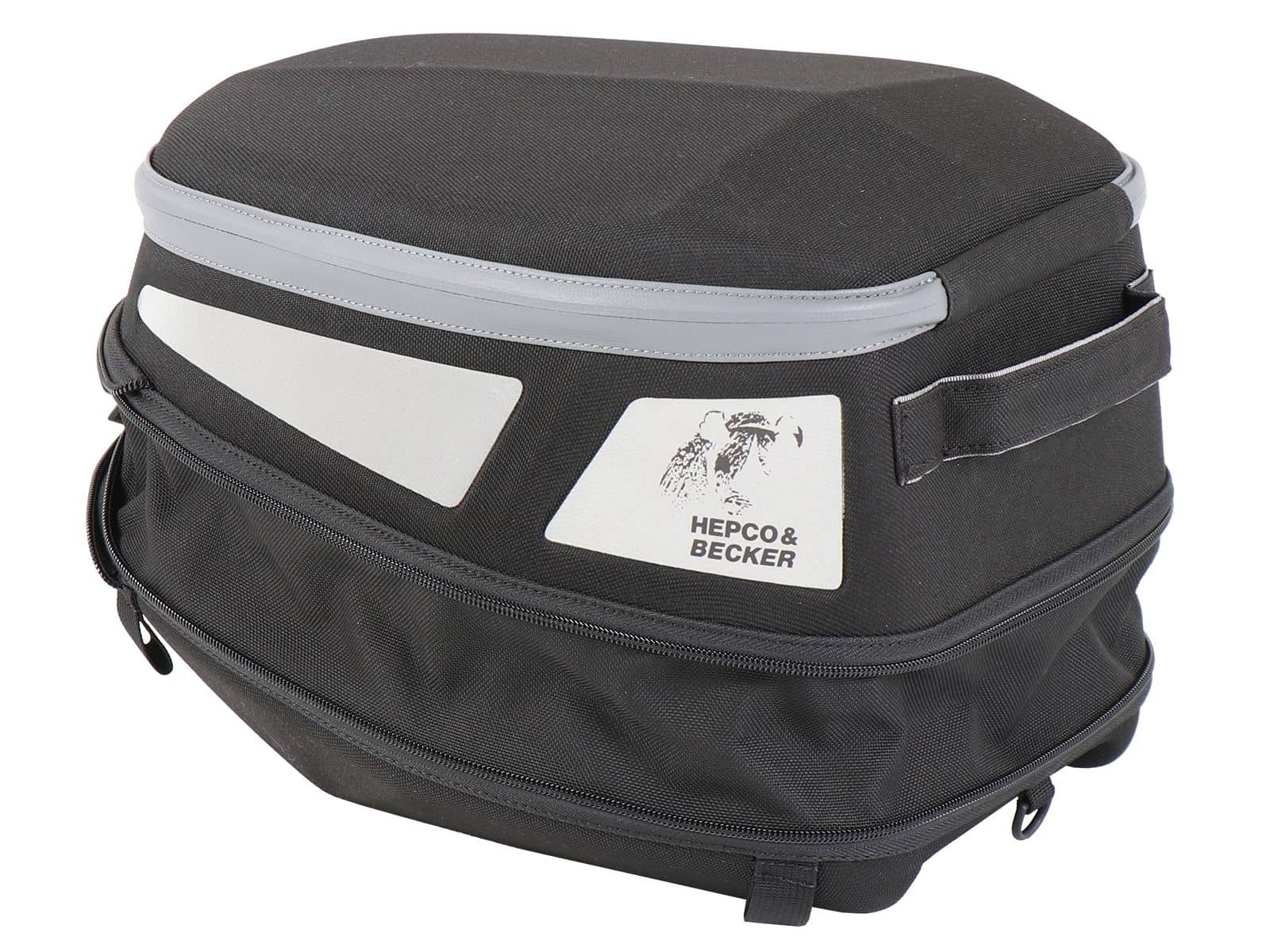 Royster Rearbag Sport rear bag black/grey incl. Basic attachment Hepco & Becker