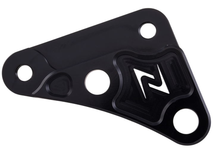 Adapter for BREMBO brake caliper, front for Vespa GTS/GTS Super/GTV/GT 60 125-300ccm, black