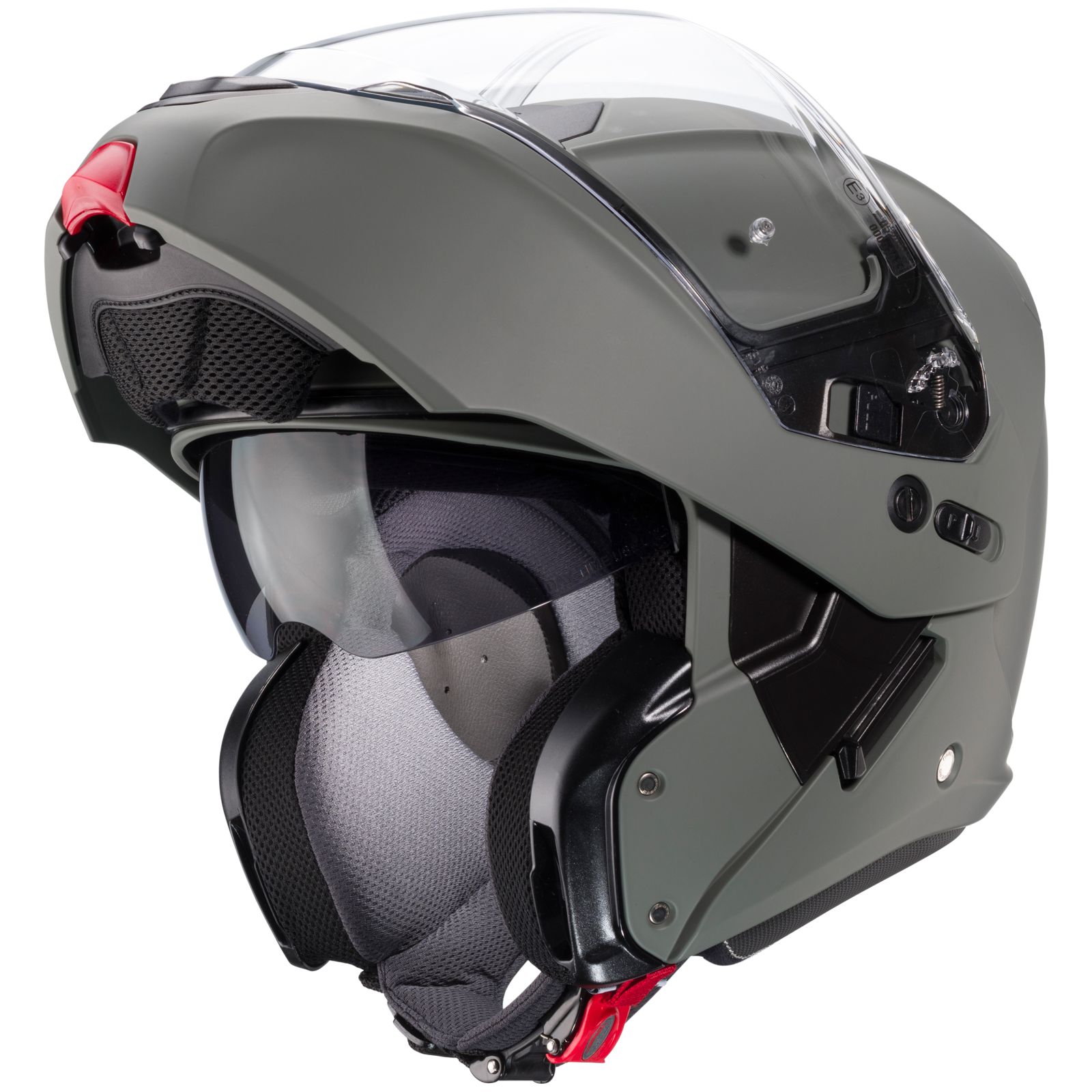 Caberg helmet Horus, matte gray / camo