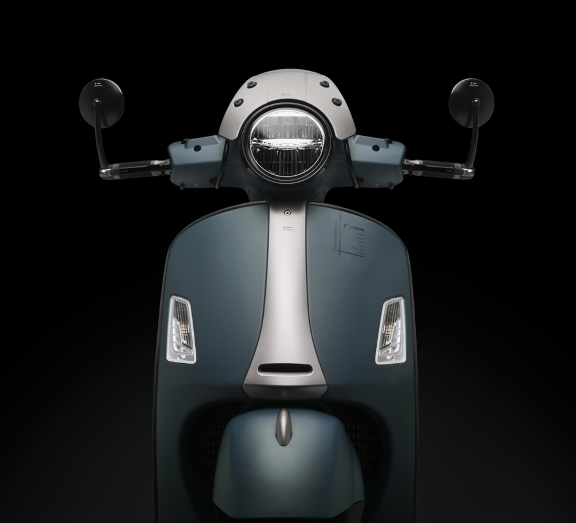Handlebar end mirror RIZOMA "SPIRIT RS" for Vespa LX/LXV/S/GTS/GTS Super/GTV/GT 60/GT/GT L