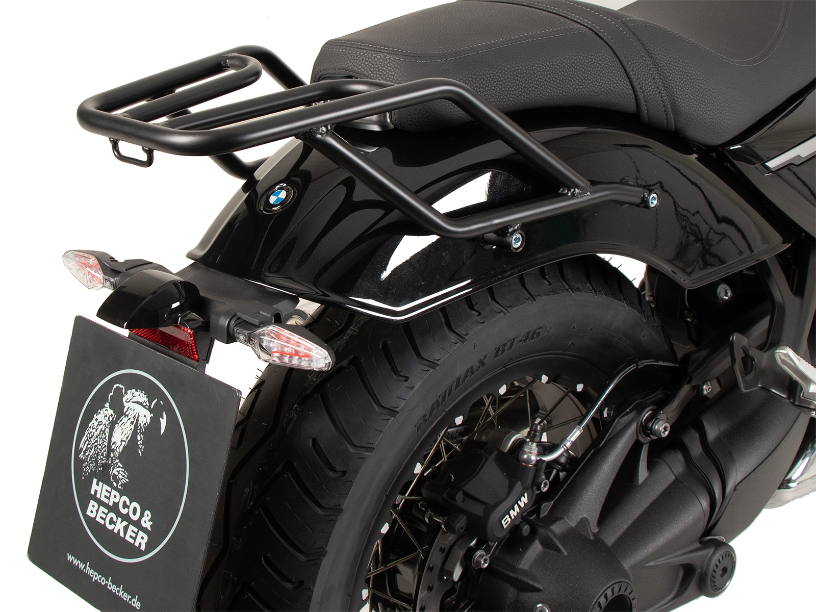 Tubular luggage rack black for BMW R 12 (24-) Hepco & Becker