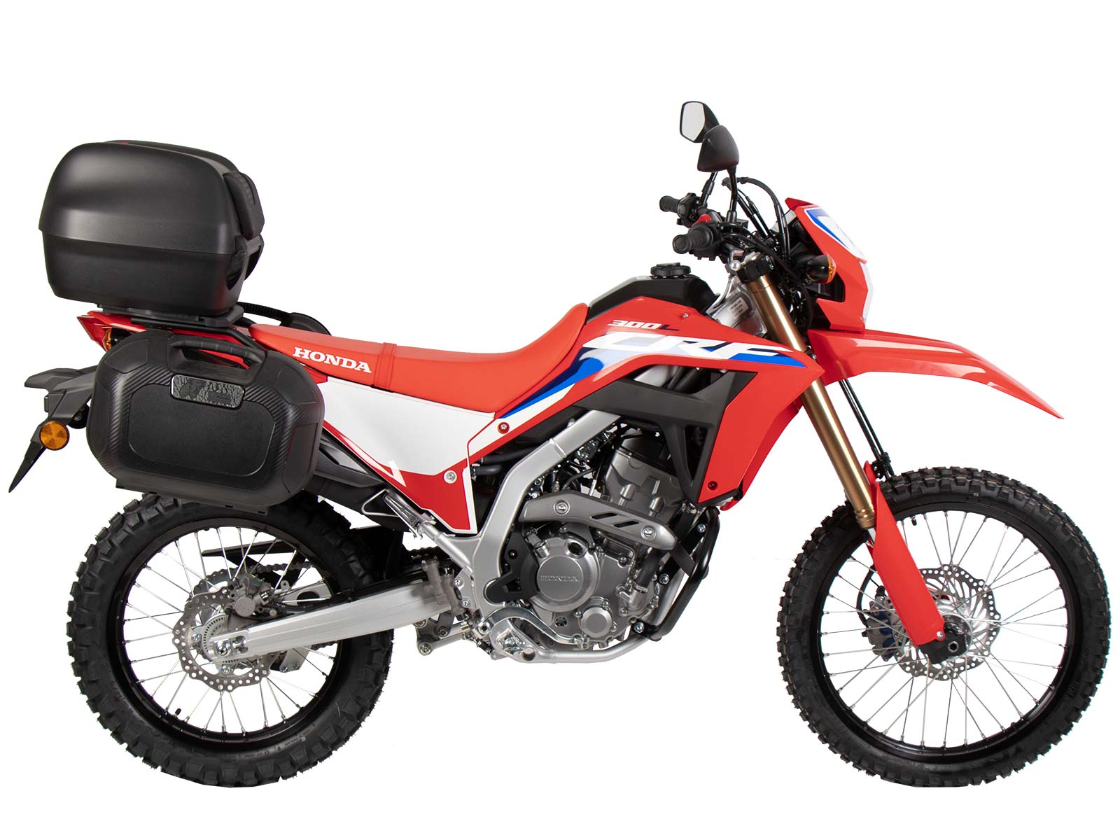 C-Bow side carrier black for Honda CRF 300 L (21-) Hepco & Becker