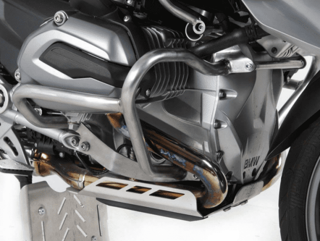 Engine guard silver for BMW R 1200 GS LC (13-18) Hepco & Becker