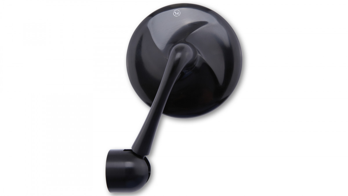 Handlebar end mirror for Vespa GTS / GTS Super / GTV / GT /GT L: black - Highsider Classic