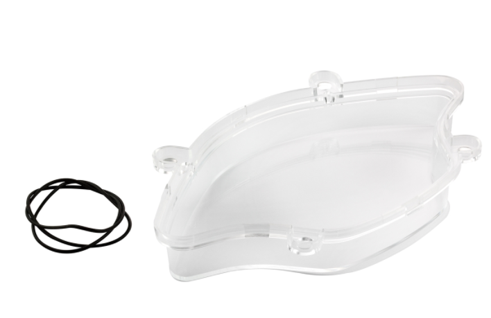 Speedometer glass for Vespa Primavera/Sprint 50-150cc 2T/4T AC, clear