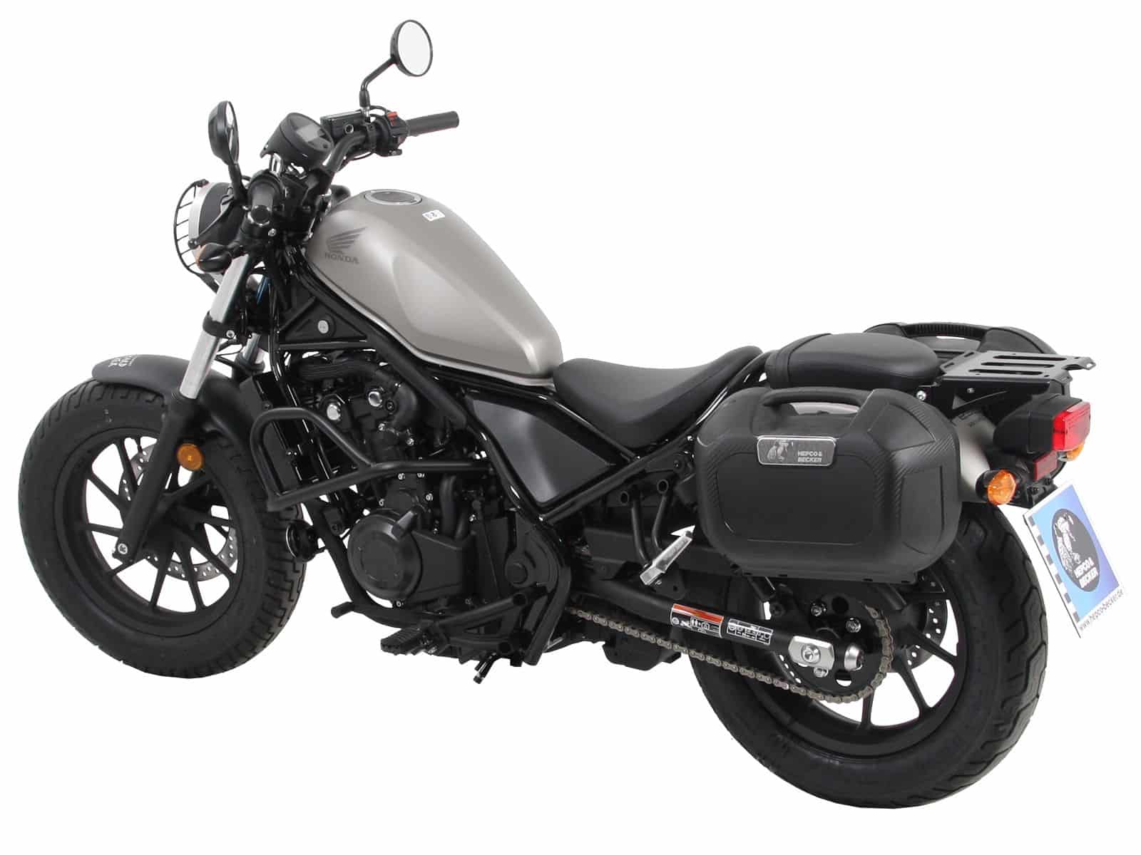 C-Bow side carrier black for Honda CMX 500 Rebel (17-) Hepco & Becker