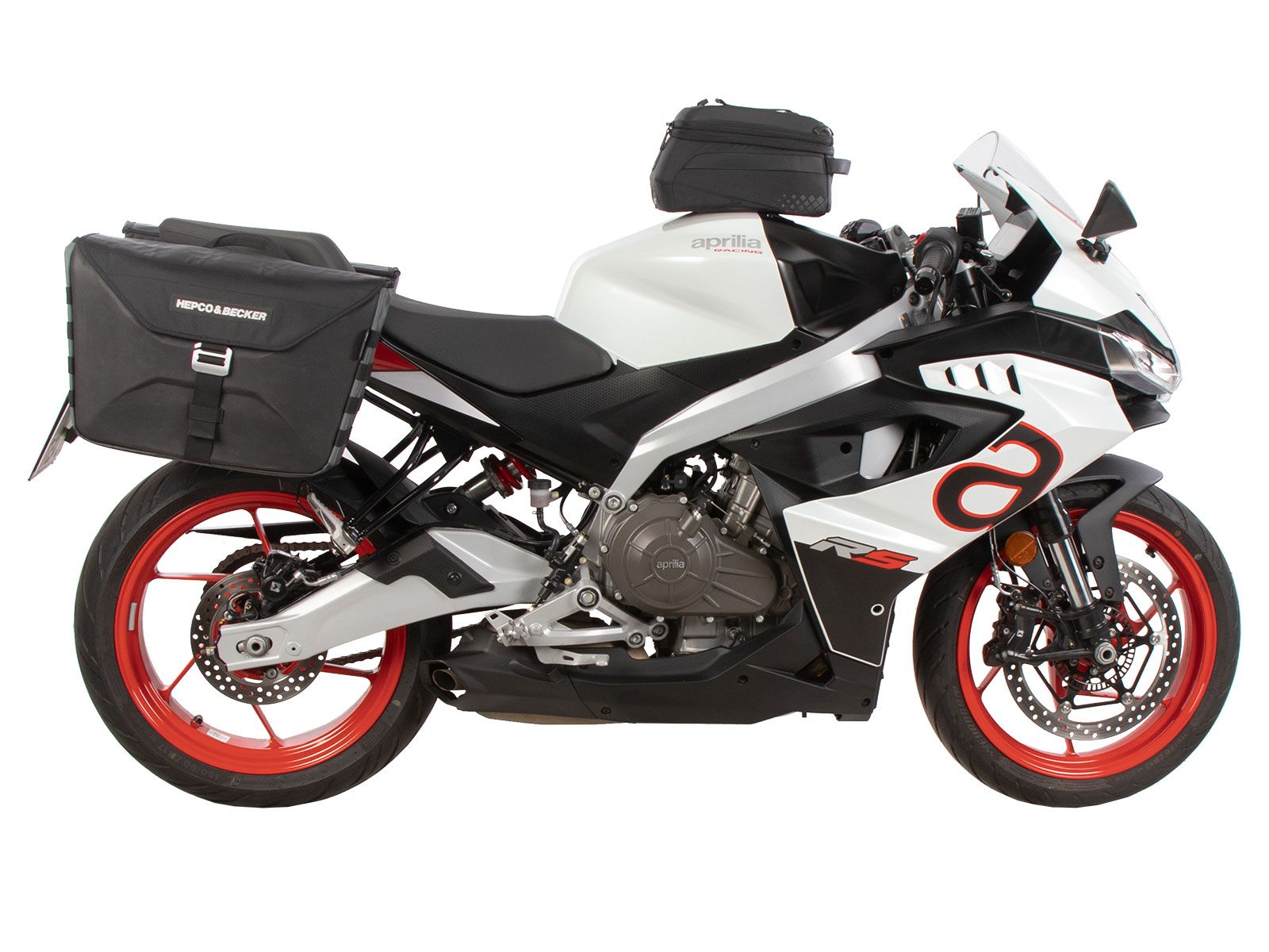 C-Bow side carrier black for Aprilia RS 457 (24-) Hepco & Becker