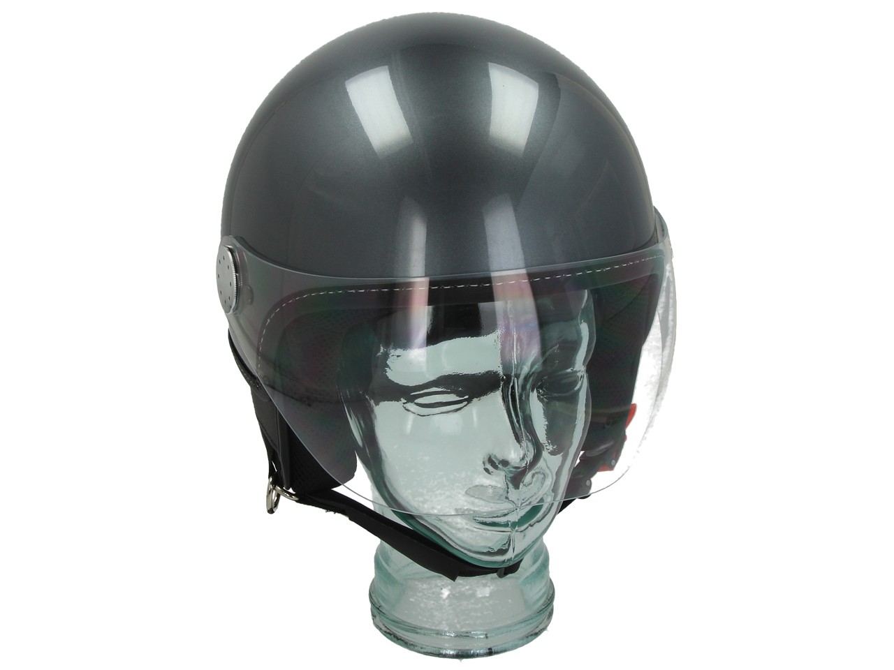 Vespa Jet Helmet Visor 3.0 Grey Travolgente (G03)