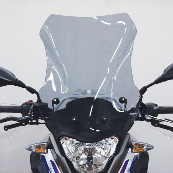 High windshield for BMW G 310 GS (17-24), lightly tinted